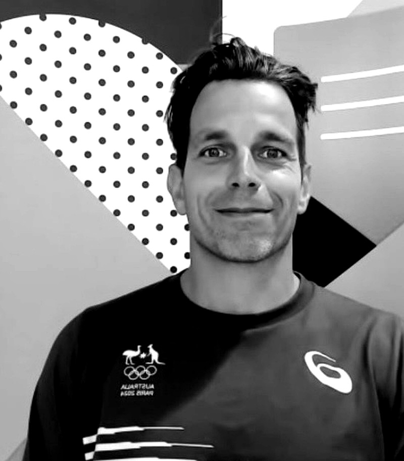 Marin Lazic, Strength and Conditioning Coach for the Australian Men's Water Polo Team, at Paris 2024